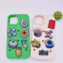1/12Pcs Various Car Parts Shoes Charms Turbocharger Slipper Button Accessories For Popular Birthday Gift