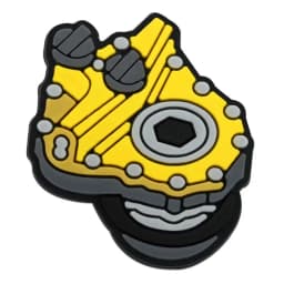 1/12Pcs Various Car Parts Shoes Charms Turbocharger Slipper Button Accessories For Popular Birthday Gift