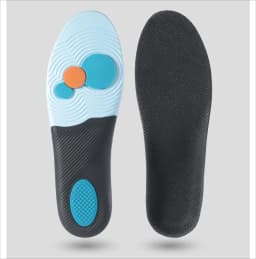 Men and Women Arch Support Orthopedic Insoles Plantar Fasciitis Insoles Sports Shoes Elastic Shock-Absorbing Insoles 1 Pair