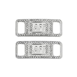 8PCS AF1 Diamond Shoe Charms Fashion Laces Buckle Quality Metal Shoelaces Decorations Chapa Air Force Shoes Accessories one