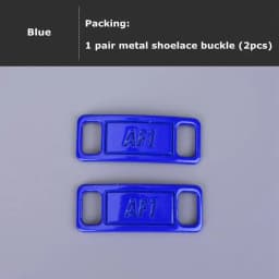 8PCS AF1 Diamond Shoe Charms Fashion Laces Buckle Quality Metal Shoelaces Decorations Chapa Air Force Shoes Accessories one