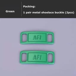 8PCS AF1 Diamond Shoe Charms Fashion Laces Buckle Quality Metal Shoelaces Decorations Chapa Air Force Shoes Accessories one