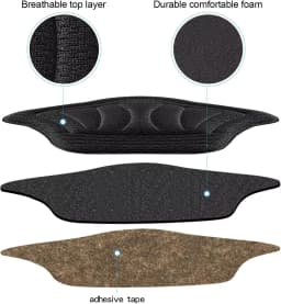 1/3/5Pairs Insoles For Shoes Patch Heel Pads Sport Winter Shoes Pads Back Sticker Adjustable Patches for Sneakers Cushion Insert
