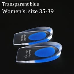 Silicone Heel Pad Gel Soft Insole Sports Shock Absorbing Shoe Pad Bone Spurs Pain Relief Protect Heel Foot Massager Care Inserts