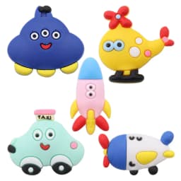 36PCS Cartoon Cars PVC Garden Shoe Charms For Clogs Pins Sandals Shoes Accessories Hole Slipper Decoration Kid Party Gift