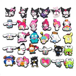 MESUCA New Style PVC Cartoon Hello Kitty, Melody DIY Shoe Accessories Shoe Buckles