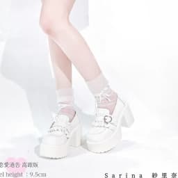 Thick Bottom Mary Jane Small Leather Shoes Women 2025 Autumn New Design Punk Lolita Shoes Women Fashion Versatile Loafers Casual