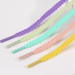 New Casual Sneakers Tennis Flat Shoelaces Fashion Rope Shoelace for Shoes Solid Color Flat Woven Laces Shoes Accessories