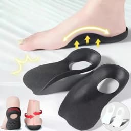 Flat Foot O-Shaped Legs Insole for Shoes Correction Arch Support Plantar Fasciitis Orthopedic Insoles Men/Women Foot Care Insert