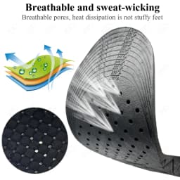 EiD 3-9cm Height Increase Insole Cushion Height Lift Adjustable Cut Shoe Heel Insert Taller shockarch Support Absorbant Foot Pad