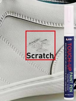 Shoe Repair Paint Pen: Waterproof Non-Fading, Precise Tip, Easy to Use, Restores Color for Shoes/Vinyl/Car Seats/Furniture