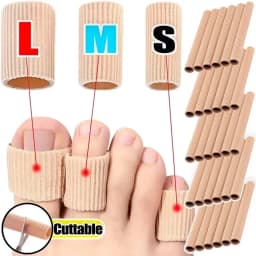 1PC Soft Silicone Toe Protector Sleeve Cushion Cover for Corns Blisters Calluses Hammer Toes Pain Relief Foot Care