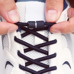 1Pair Round Elastic Laces No Tie Shoelaces Metal Capsule Buckle Shoelace Without Ties Sneakers Basketball Laces Shoe Accessories