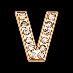 1pcs Metal Gold Luxury Letters Shoe Charms for Clog Alphabet Shoes Decorations Pins for Women Girl Sandal DIY Party Favor Gifts