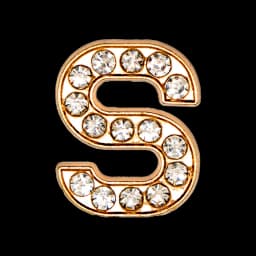 1pcs Metal Gold Luxury Letters Shoe Charms for Clog Alphabet Shoes Decorations Pins for Women Girl Sandal DIY Party Favor Gifts
