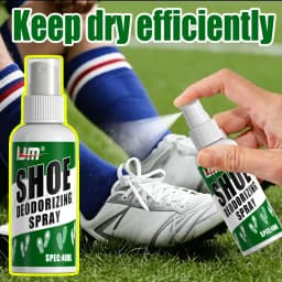 LJM Shoe Deodorizing Spray Smelly Shoes Odor Remover Sneaker Foot Mint Fresh Deodorant For Sports Gym Boots 40ml