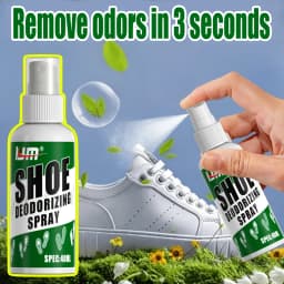 LJM Shoe Deodorizing Spray Smelly Shoes Odor Remover Sneaker Foot Mint Fresh Deodorant For Sports Gym Boots 40ml