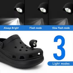 1/12PCS LED Lights Shoe Charms 3 Flashing Modes 12 Colors Luminous Shoe Accessories Pins for Fashion Women Men Growing Shoe Gift