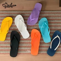 XIXITIAO Women Flip Flops Summer Casual Solid Color Beach Sandals Comfortable Lightweight Non-Slip Falt Bathroom Slides Couples
