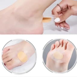 20/30pcs Gel Grip Heel Protector Adhesive Foot Patches Blister Pads Heel Liner Shoes Stickers Plaster Foot Care Cushion