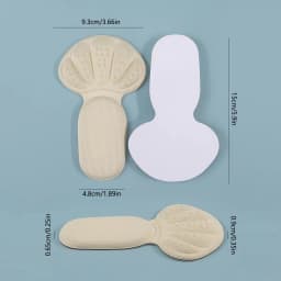 New 2-In-1 Heel Pad/Sponge Pad, Heel Protector, Heel Cushioning Pad, Suitable For Foot Care And Protection, Anti-Slip Insole, Fo