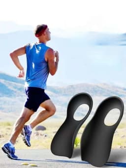 Orthotic Insoles For Flat Feet O-Shaped Legs And Plantar Fasciitis - Unisex Arch Support Shoe Inserts