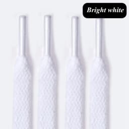 1Pair 36colors Flats Shoelaces Classic Shoe Laces Off Sneaker White  Sports Men Women Children Shoelace Casual Shoe Strings
