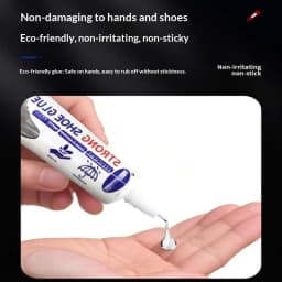 60ML strong shoe adhesive sneakers leather shoes high heels shoe glue Waterproof Transparent Soft Resin universal adhesive