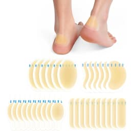 Hydrocolloid Gel Blister Bandages Pads 10-32ct Waterproof Adhesive Blisters Bandages Blister Pads for Heel, Foot, Toe, Feet