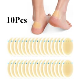 Hydrocolloid Gel Blister Bandages Pads 10-32ct Waterproof Adhesive Blisters Bandages Blister Pads for Heel, Foot, Toe, Feet