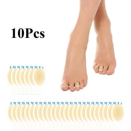 Hydrocolloid Gel Blister Bandages Pads 10-32ct Waterproof Adhesive Blisters Bandages Blister Pads for Heel, Foot, Toe, Feet