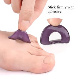 6pcs/set Foot Protectors Pads Corn KillerToe Protector Foam Round Chicken Eye Patch Anti Wear Foot Casually High Heels Stickers