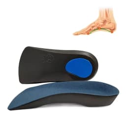 Comfort Plantar Fasciitis Over Pronation Fallen Arches 3/4 insole Orthotic Insoles Shoe Inserts Arch Support