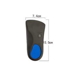 Comfort Plantar Fasciitis Over Pronation Fallen Arches 3/4 insole Orthotic Insoles Shoe Inserts Arch Support