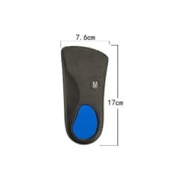 Comfort Plantar Fasciitis Over Pronation Fallen Arches 3/4 insole Orthotic Insoles Shoe Inserts Arch Support