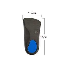 Comfort Plantar Fasciitis Over Pronation Fallen Arches 3/4 insole Orthotic Insoles Shoe Inserts Arch Support