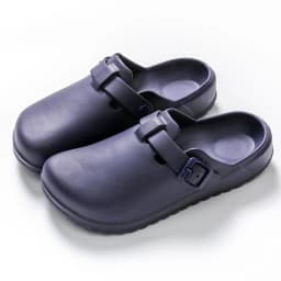 A Pair of Women's Lightweight Non-Slip Slippers, Comfortable and Stylish, Simple Slip-On Slippers for Couples
