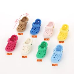 2PCS New Mini Cute Pins Pour Clogs Kids Shoe Pins DIY Shoe Decorations Charms for Shoes Decorations Universal Small Accessories