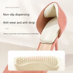 T-Shape Foam Heel Stickers Heel Protectors High Heel Insoles Flat Heel Insoles Shoe Adjusters Women's Half Insoles 2pcs/4pcs