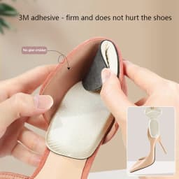 T-Shape Foam Heel Stickers Heel Protectors High Heel Insoles Flat Heel Insoles Shoe Adjusters Women's Half Insoles 2pcs/4pcs