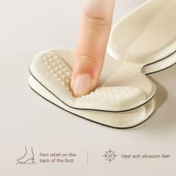 T-Shape Foam Heel Stickers Heel Protectors High Heel Insoles Flat Heel Insoles Shoe Adjusters Women's Half Insoles 2pcs/4pcs