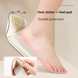 T-Shape Foam Heel Stickers Heel Protectors High Heel Insoles Flat Heel Insoles Shoe Adjusters Women's Half Insoles 2pcs/4pcs