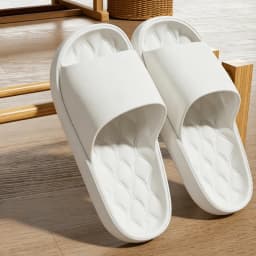 Fashion Men Slippers Summer Flat Lightweight EVA Home Bathroom Home Slippers Comfort Non-slip Couples Indoor Slides Shower Shoes