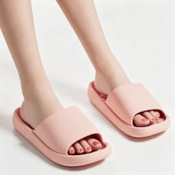 Fashion Men Slippers Summer Flat Lightweight EVA Home Bathroom Home Slippers Comfort Non-slip Couples Indoor Slides Shower Shoes