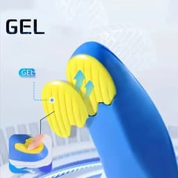 These Insoles Provide Arch Support, Designed for Both Men and Women. They Have Massage Functions, Shock Absorption Function, It
