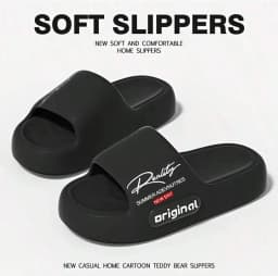 New Casual Innovative Design Men's Slippers Eva Soft Sole Lightweight Home Slippers High Quality Exclusive Brand Slippers