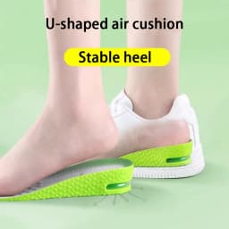1Pair/2Pair Height Increase Sports Insole Air-Cushioned Shock-Absorbing Insoles Men Women Breathable Comfort Insoles