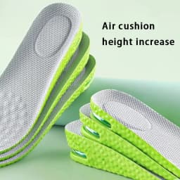 1Pair/2Pair Height Increase Sports Insole Air-Cushioned Shock-Absorbing Insoles Men Women Breathable Comfort Insoles