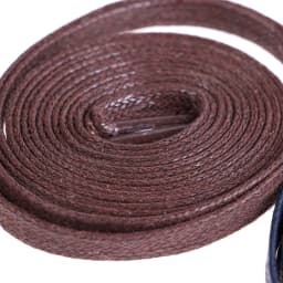 1Pair Waxed Flat Shoelaces Leather Waterproof Casual Shoes Laces Unisex Boots Shoelace Length 60 80 100 120 140 160 180CM P3