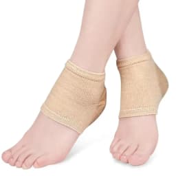 Heel Protectors Gel Heel Protectors Anti Cracked Feet Half Size Socks Unisex Foot Care Pads 2Pcs/4Pcs